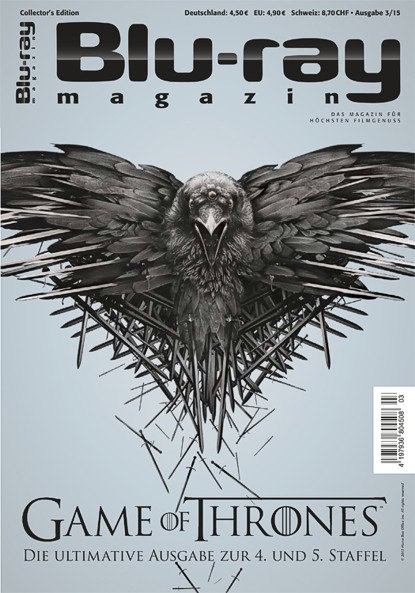 BLU-RAY MAGAZIN magazine side cover Issue 3 March 2015