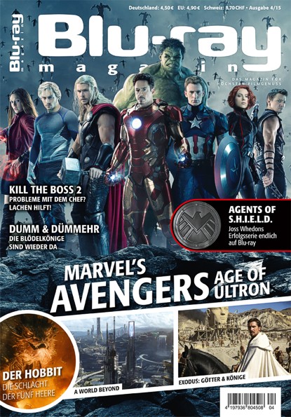 BLU-RAY MAGAZIN magazine side cover Issue 4 April 2015