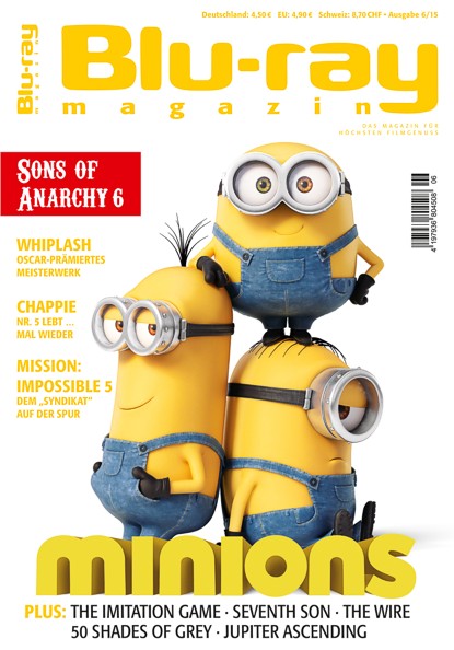 BLU-RAY MAGAZIN magazine side cover June 2015