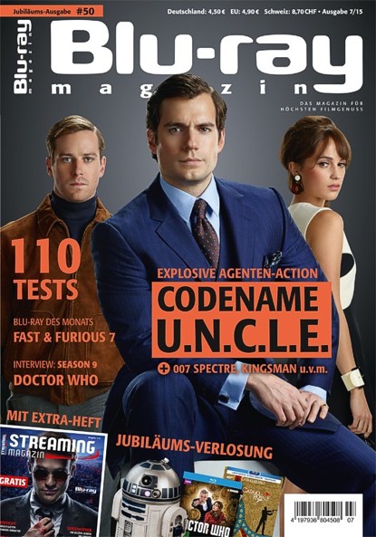BLU-RAY MAGAZIN magazine side cover July/August 2015