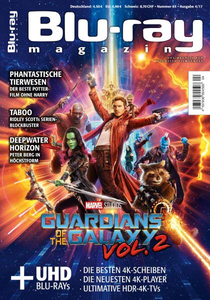 BLU-RAY MAGAZIN magazine side cover Issue 65 April 2017