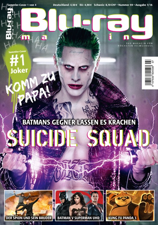 BLU-RAY MAGAZIN magazine side cover Issue 59 July/August 2016