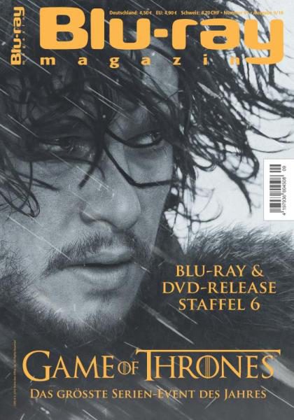 BLU-RAY MAGAZIN magazine side cover Issue 61 November/December 2016