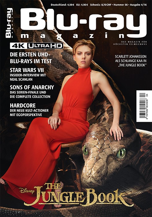 BLU-RAY MAGAZIN magazine side cover Issue 56 April 2016