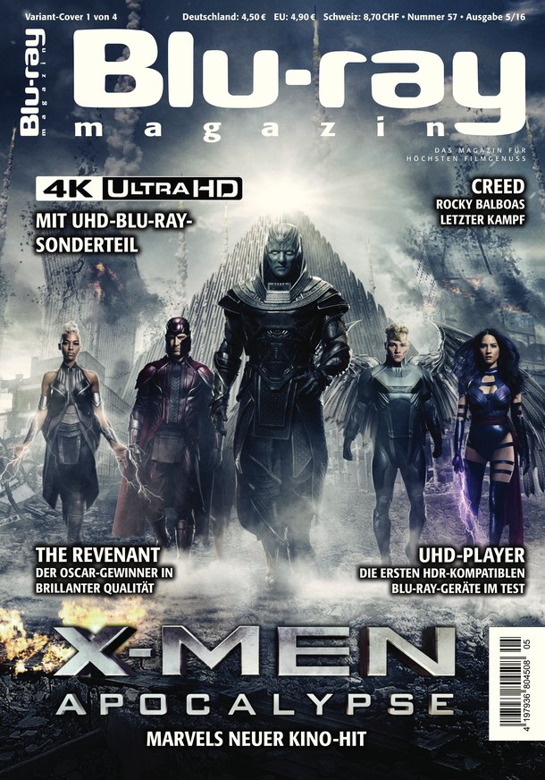 BLU-RAY MAGAZIN magazine side cover Issue 57 May 2016