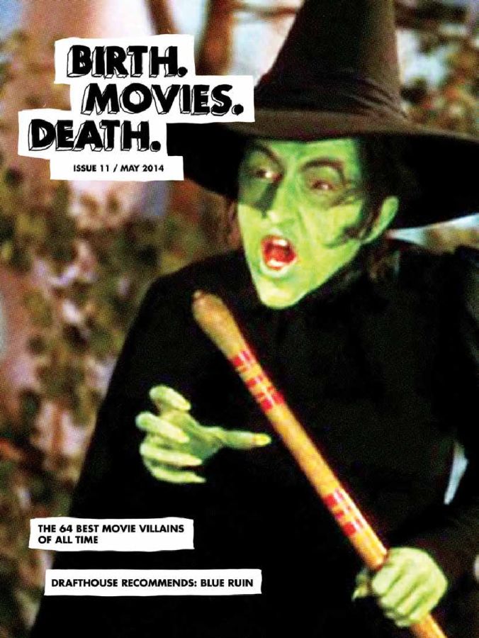 BIRTH MOVIES DEATH magazine side cover Issue 11 May 2014