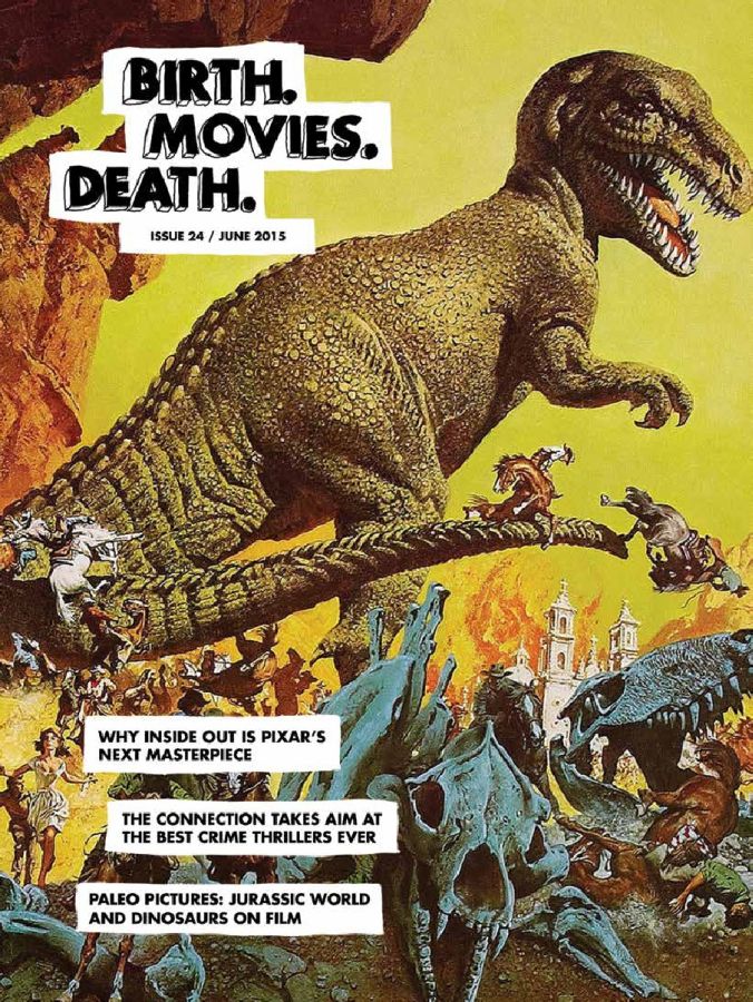 BIRTH MOVIES DEATH magazine side cover Issue 24 June 2015