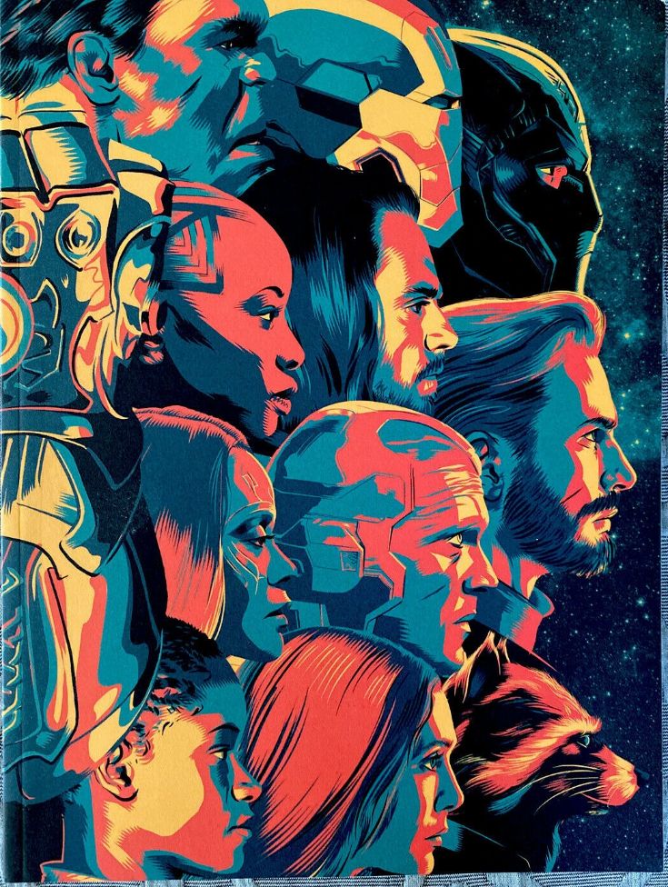 BIRTH MOVIES DEATH magazine side cover  AVENGERS INFINITY WA   2018