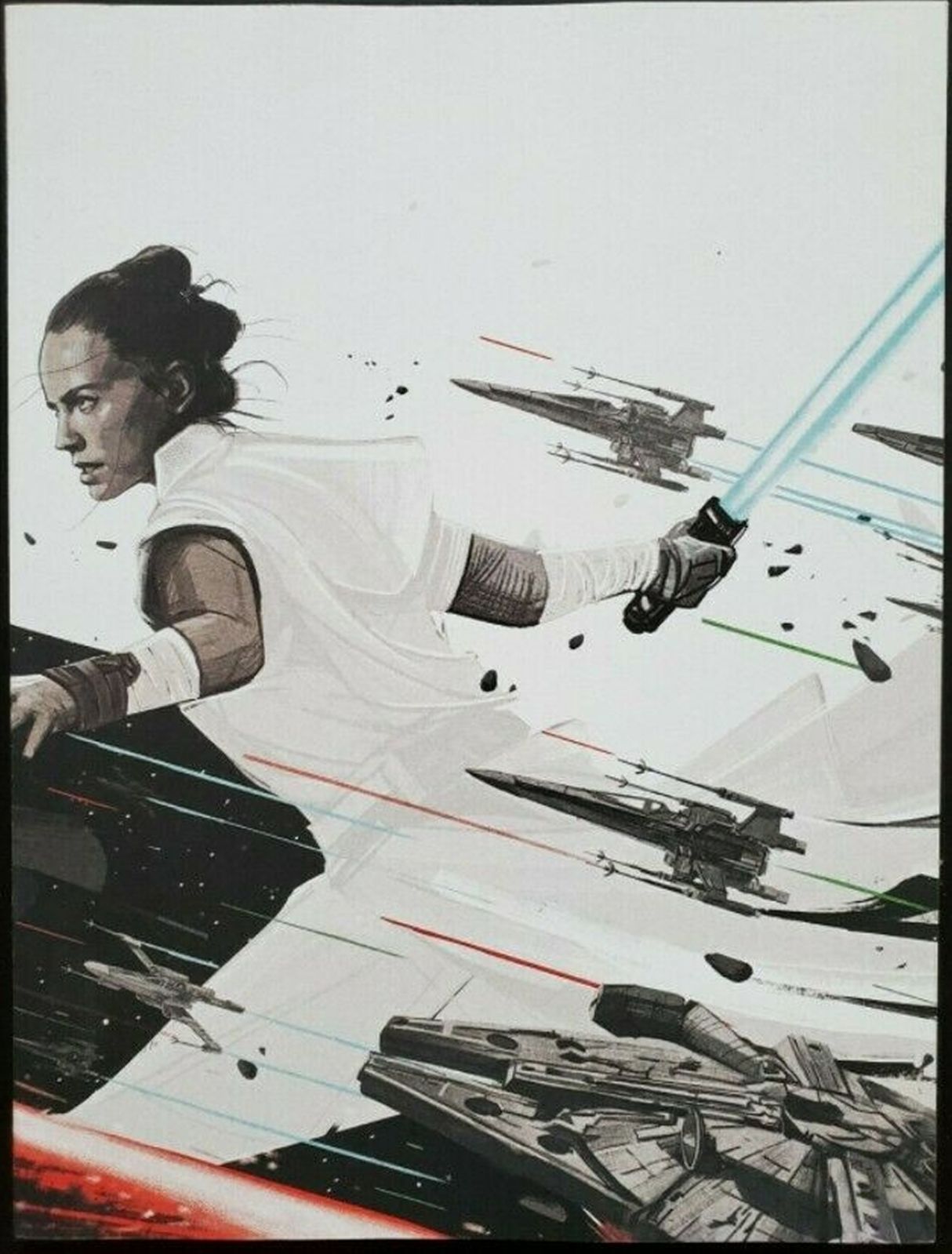 BIRTH MOVIES DEATH magazine side cover  Star Wars IX issue   2019