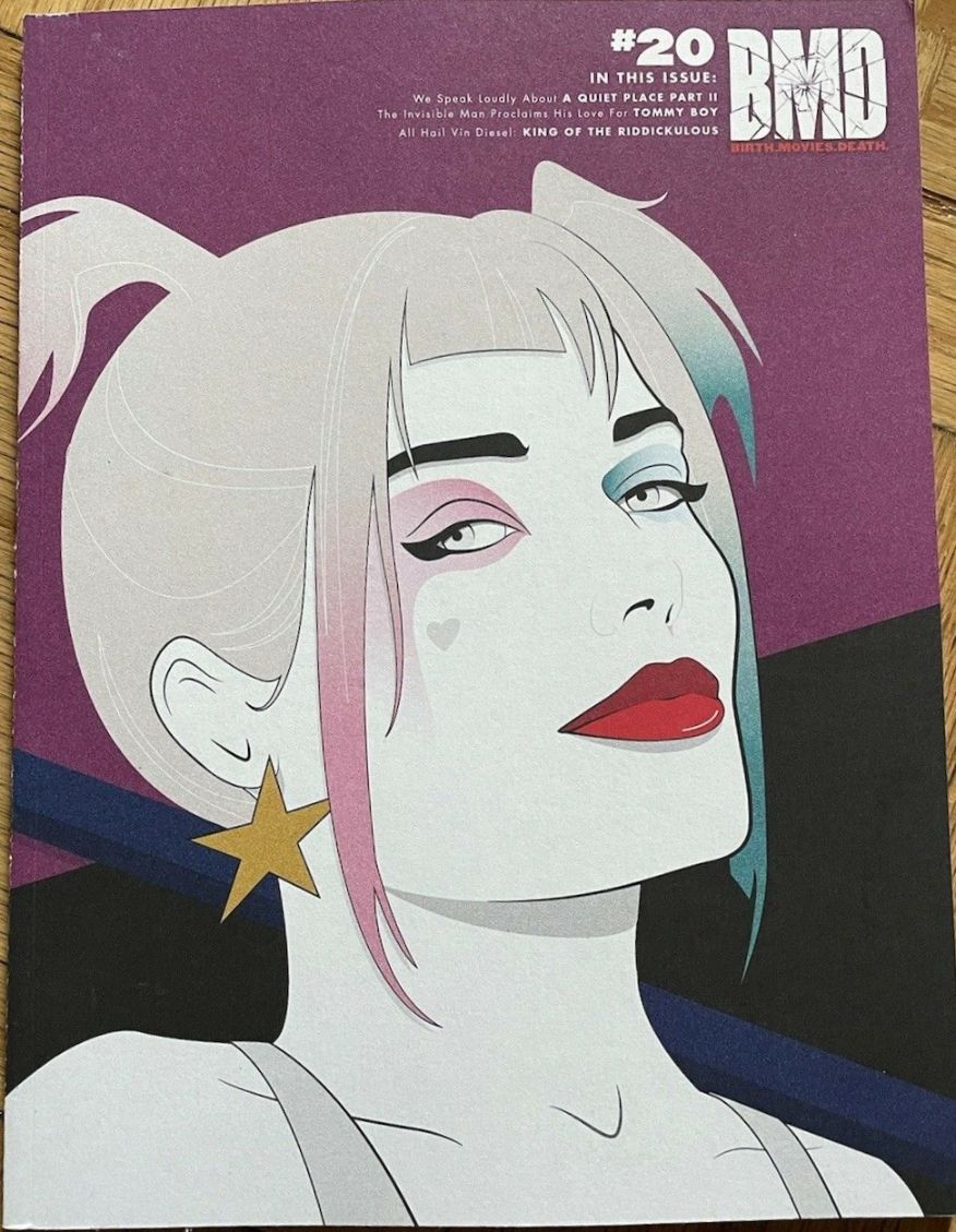 BIRTH MOVIES DEATH magazine side cover Spring 2020