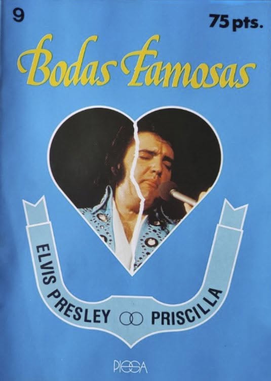 BODAS FAMOSAS magazine side cover Issue 9   1980