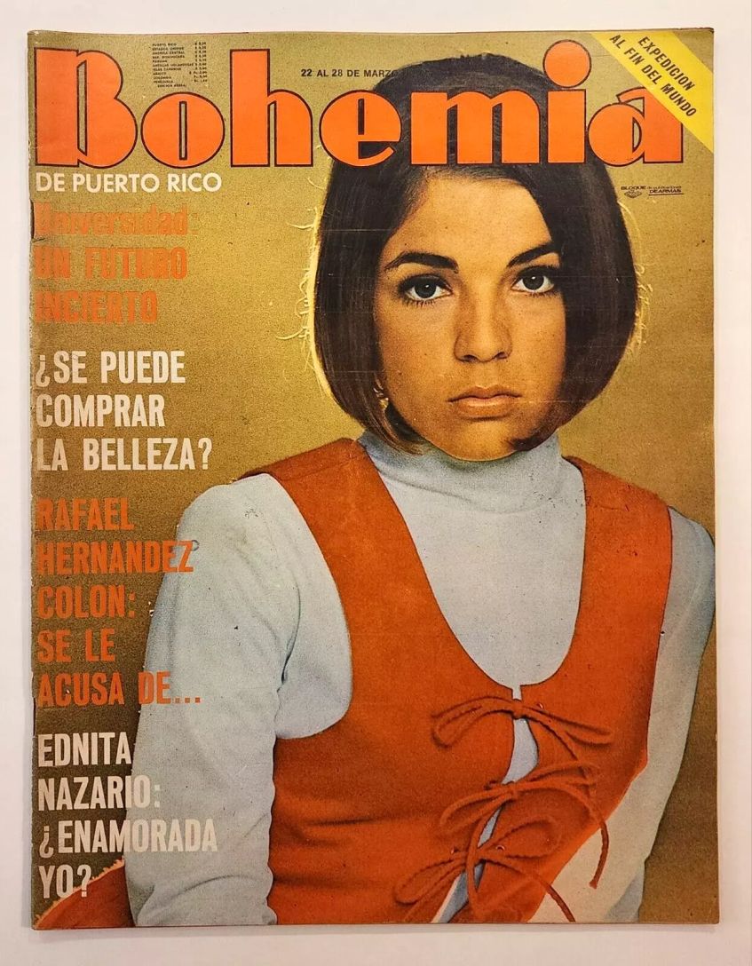 BOHEMIA PUERTO RICO magazine side cover 22 March 1971