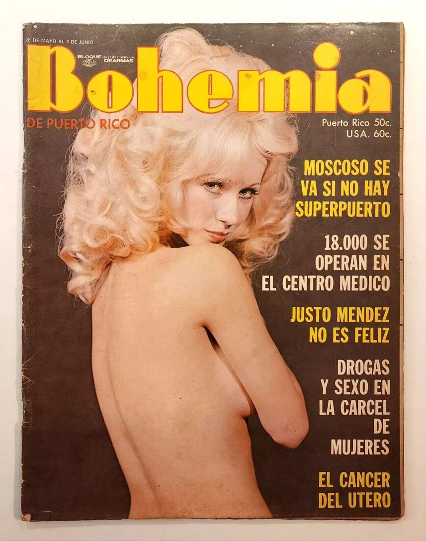 BOHEMIA PUERTO RICO magazine side cover 28 May 1973