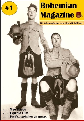 BOHEMIAN MAGAZINE magazine side cover Issue 1 December 2008