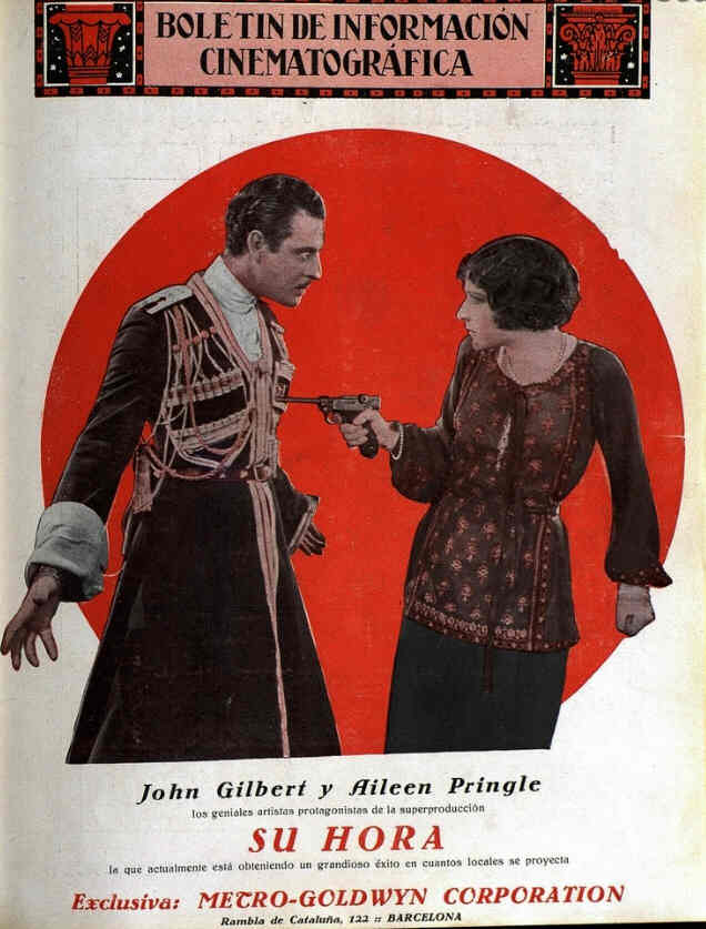 BOLETIN DE INFORMACION CINEMATOGRAFICA magazine side cover Issue 42/43 March/April 1926