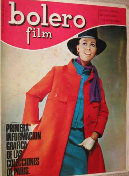 BOLERO FILM (Es) magazine side cover Issue 7 25 February 1967