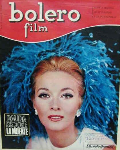 BOLERO FILM (Es) magazine side cover Issue 9 11 March 1967