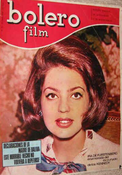 BOLERO FILM (Es) magazine side cover Issue 11 25 March 1967