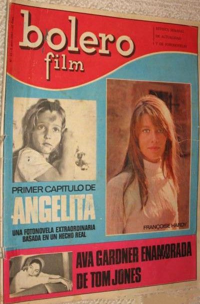 BOLERO FILM (Es) magazine side cover Issue 13 8 April 1967