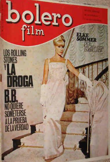 BOLERO FILM (Es) magazine side cover Issue 15 22 April 1967