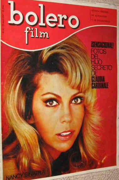 BOLERO FILM (Es) magazine side cover Issue 16 29 April 1967