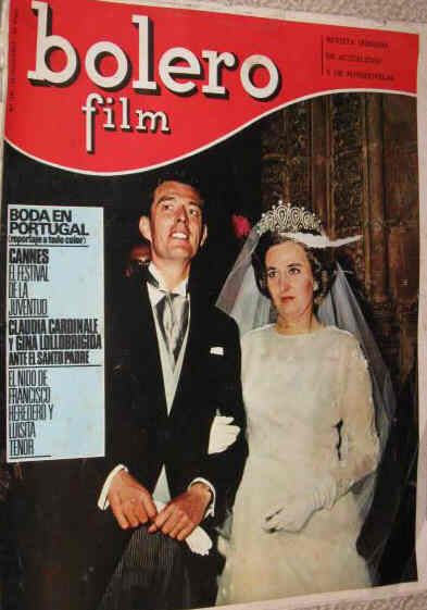 BOLERO FILM (Es) magazine side cover Issue 18 13 May 1967