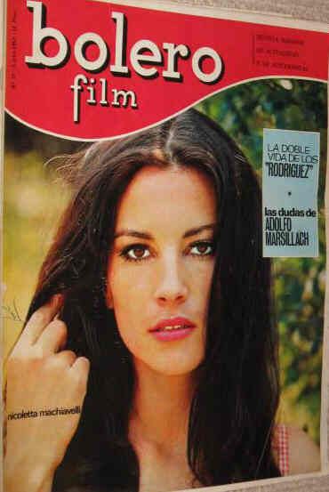 BOLERO FILM (Es) magazine side cover Issue 25 1 July 1967