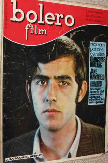 BOLERO FILM (Es) magazine side cover Issue 26 8 July 1967