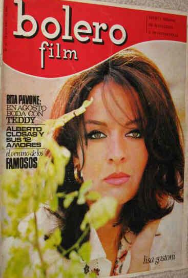 BOLERO FILM (Es) magazine side cover Issue 27 15 July 1967