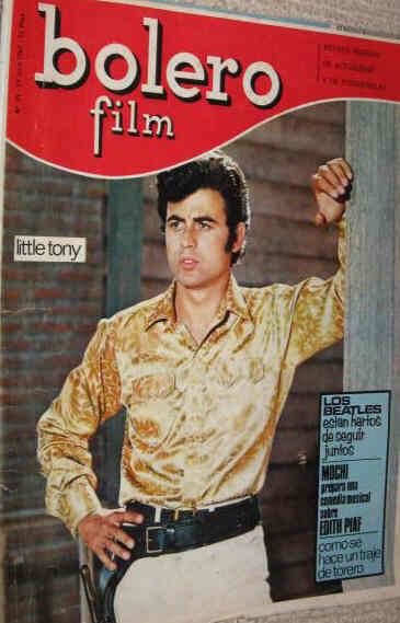 BOLERO FILM (Es) magazine side cover Issue 29 29 July 1967