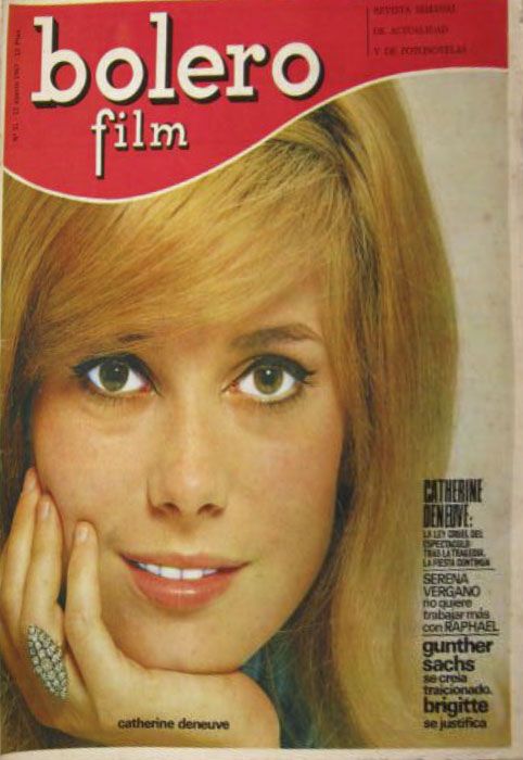 BOLERO FILM (Es) magazine side cover Issue 31 12 August 1967
