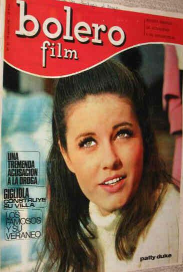 BOLERO FILM (Es) magazine side cover Issue 32 19 August 1967