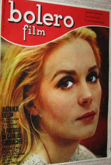 BOLERO FILM (Es) magazine side cover Issue 34 2 September 1967