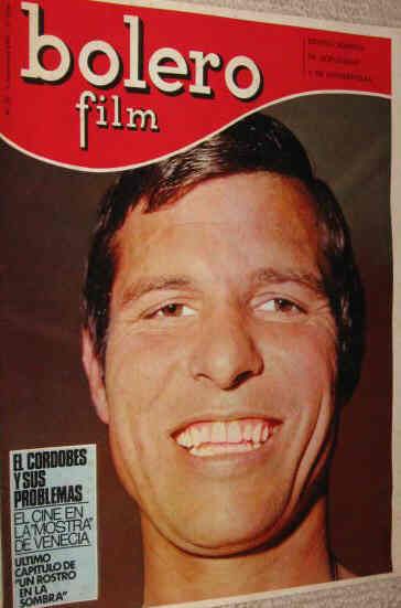 BOLERO FILM (Es) magazine side cover Issue 35 9 September 1967