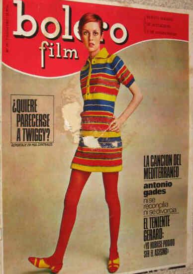 BOLERO FILM (Es) magazine side cover Issue 39 7 October 1967