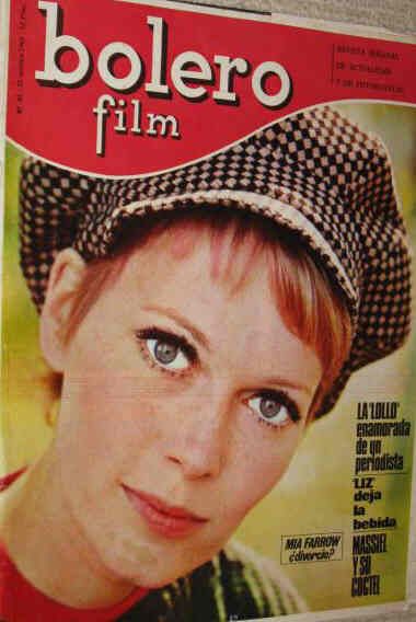BOLERO FILM (Es) magazine side cover Issue 41 21 October 1967