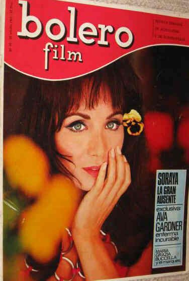 BOLERO FILM (Es) magazine side cover Issue 42 28 October 1967