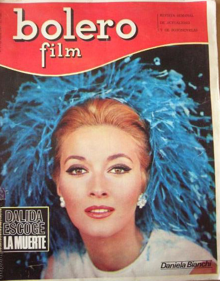 BOLERO FILM (Es) magazine side cover Issue 47 2 December 1967