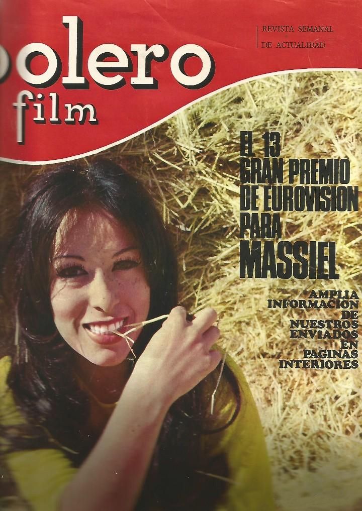 BOLERO FILM (Es) magazine side cover Issue 66  April 1968