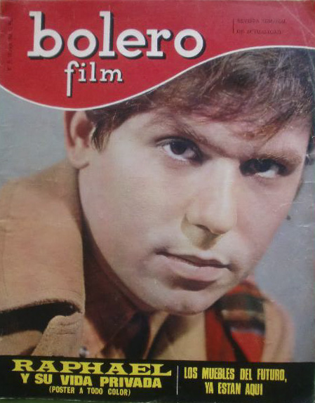 BOLERO FILM (Es) magazine side cover Issue 71   1968