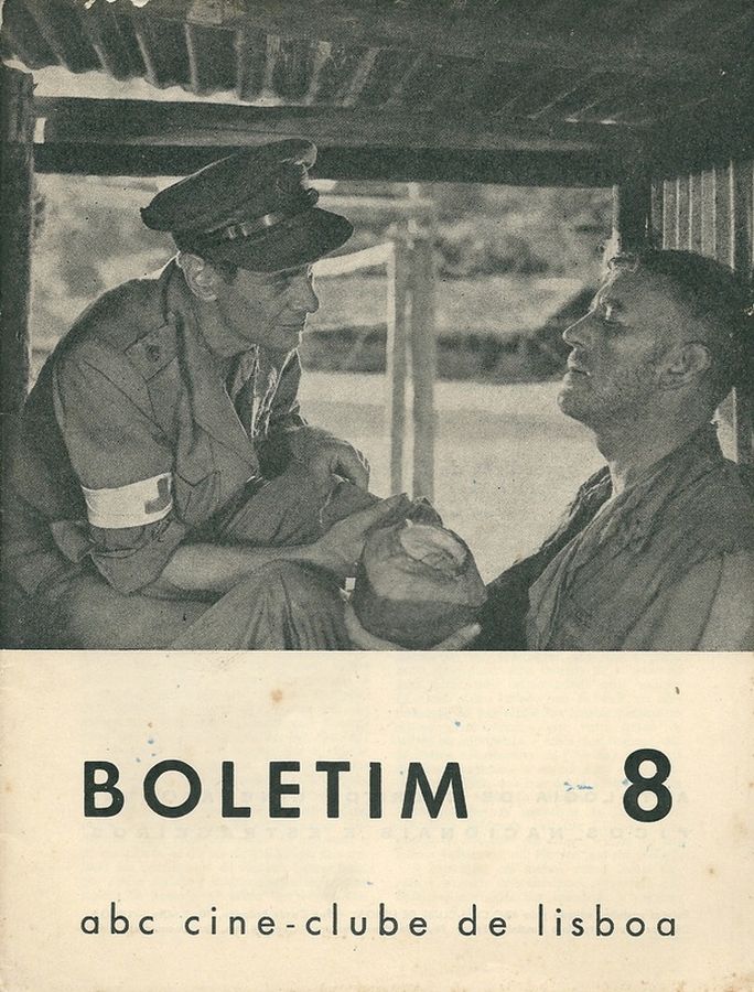 BOLETIM magazine side cover Issue 8  1958