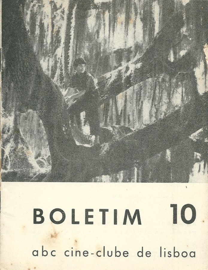 BOLETIM magazine side cover Issue 10  1959