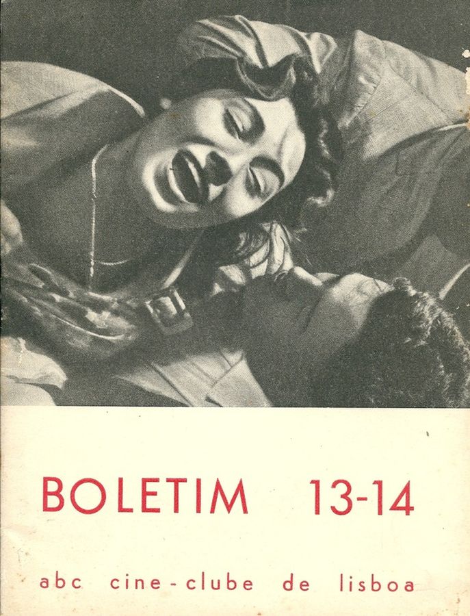 BOLETIM magazine side cover Issue 13/14  1959