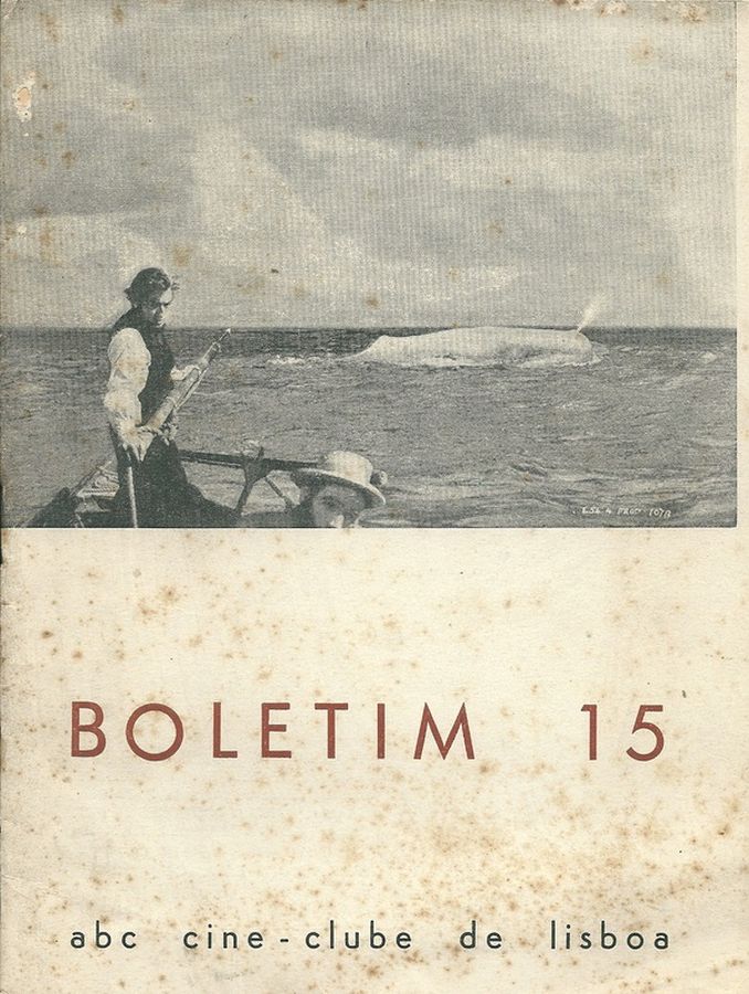 BOLETIM magazine side cover Issue 15  1959