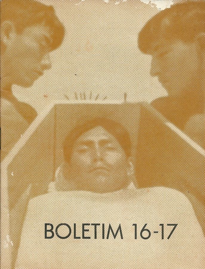 BOLETIM magazine side cover Issue 16/17  1959