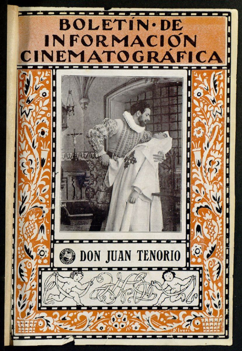 BOLETIN DE INFORMACION CINEMATOGRAFICA magazine side cover Issue 1 30 September 1922