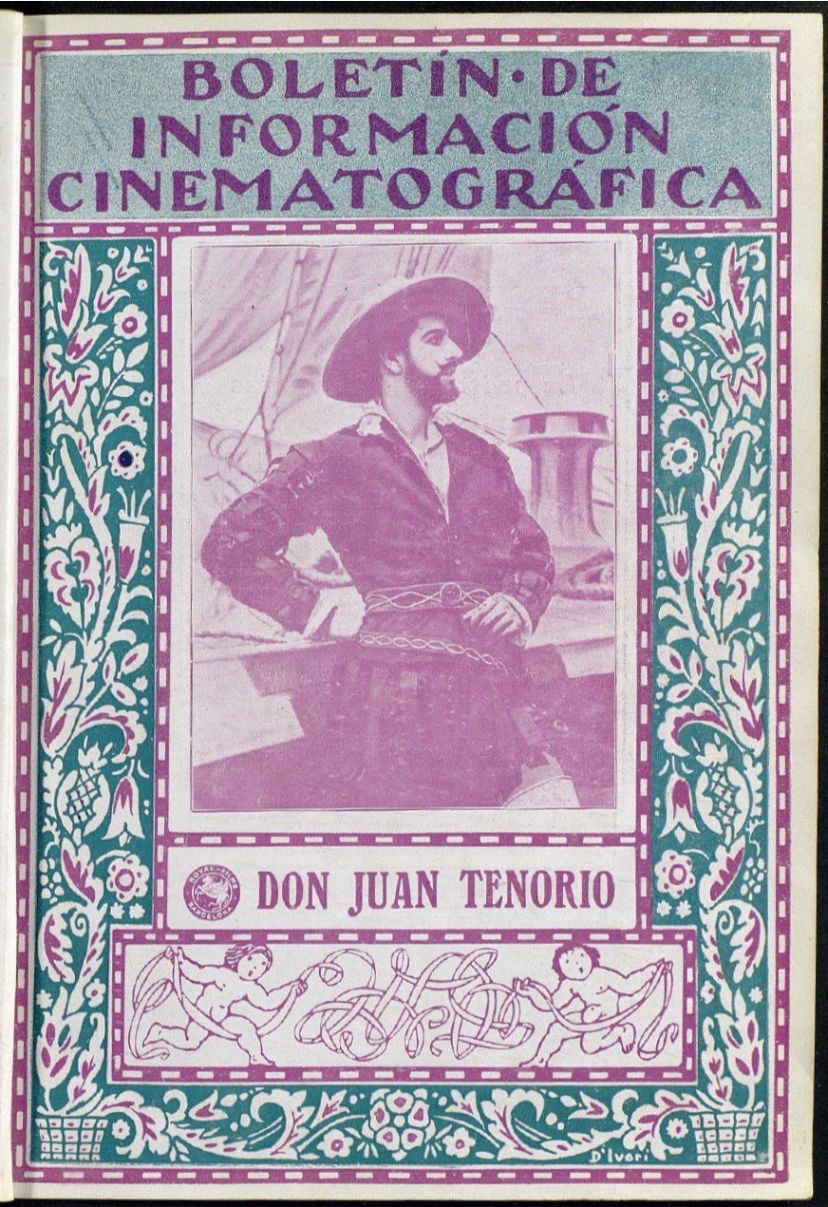 BOLETIN DE INFORMACION CINEMATOGRAFICA magazine side cover Issue 2 15 October 1922