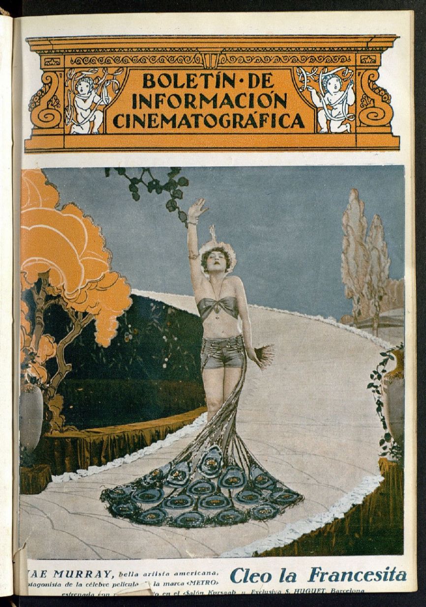 BOLETIN DE INFORMACION CINEMATOGRAFICA magazine side cover Issue 10  May 1923