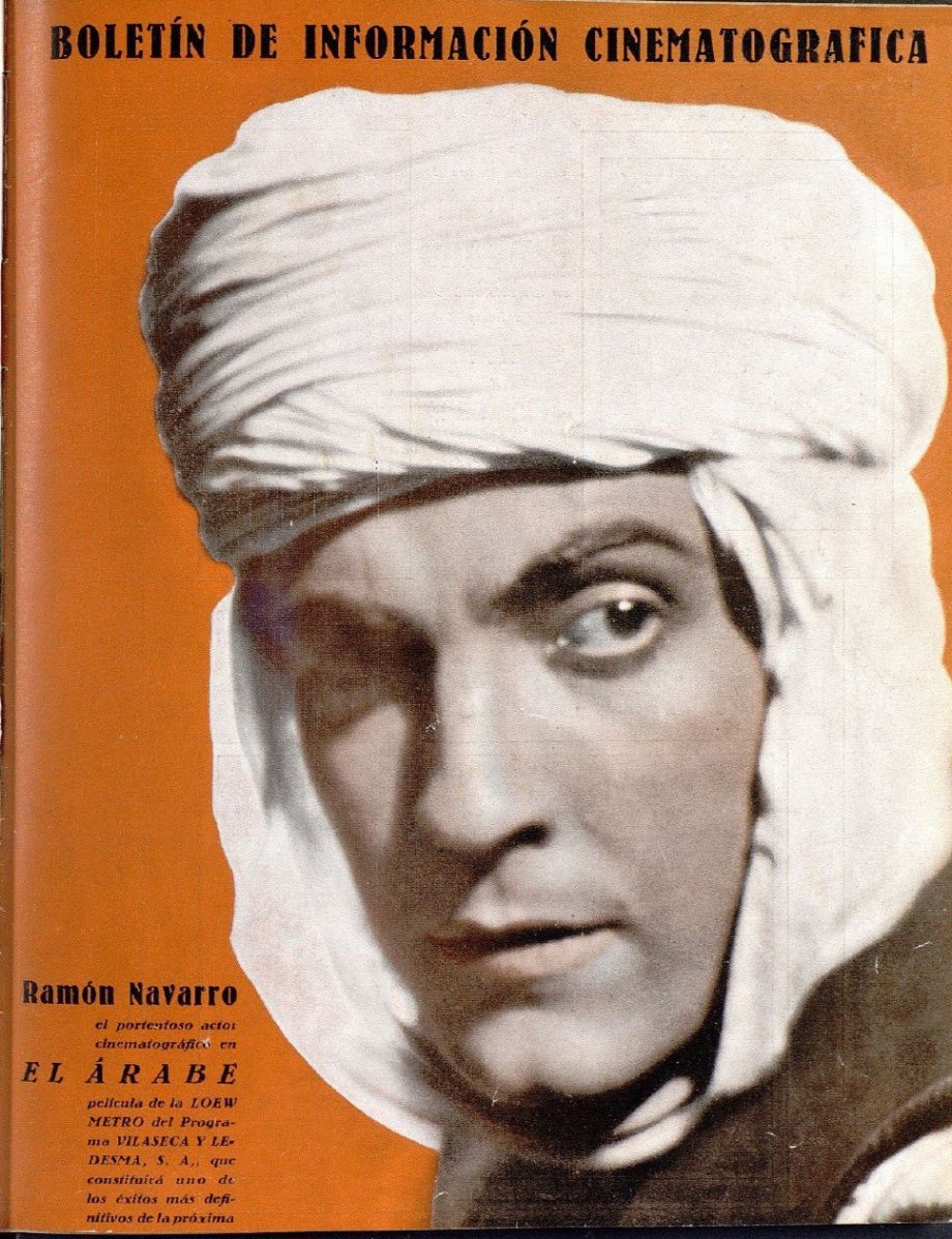 BOLETIN DE INFORMACION CINEMATOGRAFICA magazine side cover Issue 23  July/August 1924