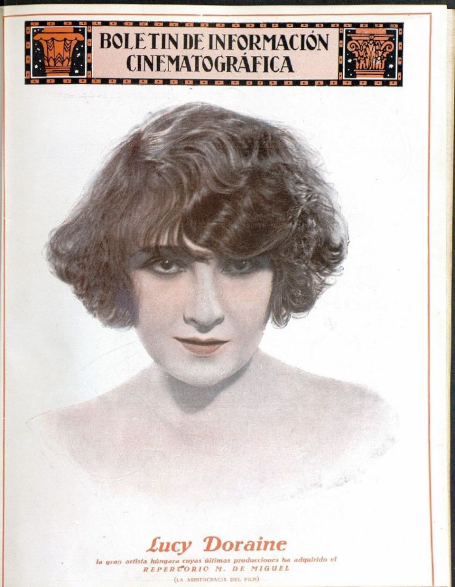 BOLETIN DE INFORMACION CINEMATOGRAFICA magazine side cover Issue 37  October 1925